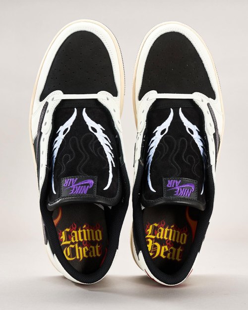 Dominik Mysterio Honors His “Real” Father With Travis Scott x Air Jordan 1 Low Customs(pic2)