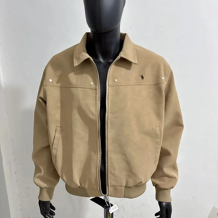 Ralph Lauren Khaki Collared Ja